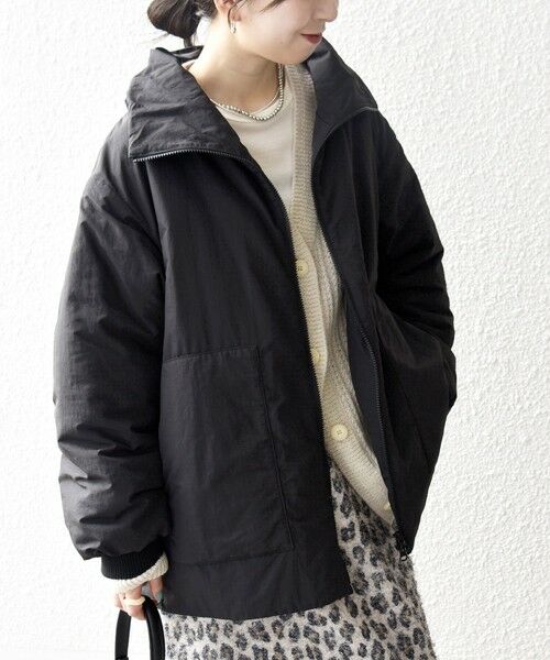 SHIPS / シップス ブルゾン | 【WEB限定】SHIPS any: 中綿 ダブル ジップ スタンド ブルゾン | 詳細26