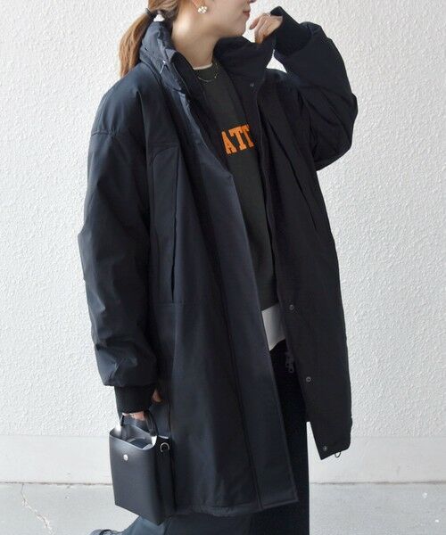 SHIPS / シップス その他アウター | SHIPS any:〈多機能〉中綿 2WAY スタンドカラー モンスター コート | 詳細30