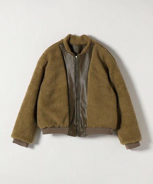 SHIPS / シップス ブルゾン | FLAT YOU: ボア ショート ブルゾン | 詳細3