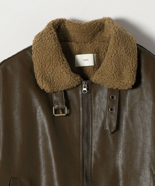 SHIPS / シップス ブルゾン | FLAT YOU: ボア ショート ブルゾン | 詳細5