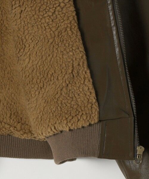 SHIPS / シップス ブルゾン | FLAT YOU: ボア ショート ブルゾン | 詳細7