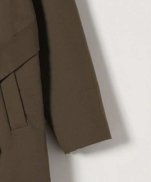 SHIPS / シップス ステンカラーコート | FLAT YOU: ポリエステル ムートン ボア ロング コート | 詳細7