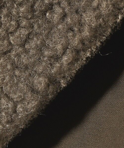 SHIPS / シップス ステンカラーコート | FLAT YOU: ポリエステル ムートン ボア ロング コート | 詳細10