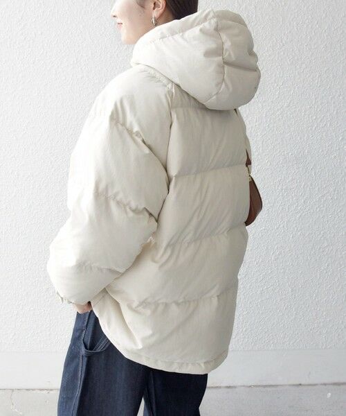 SHIPS / シップス ダウンジャケット・ベスト | 《一部追加予約》【WEB限定】SHIPS any: フーディ ショート ダウン ジャケット 2 | 詳細6