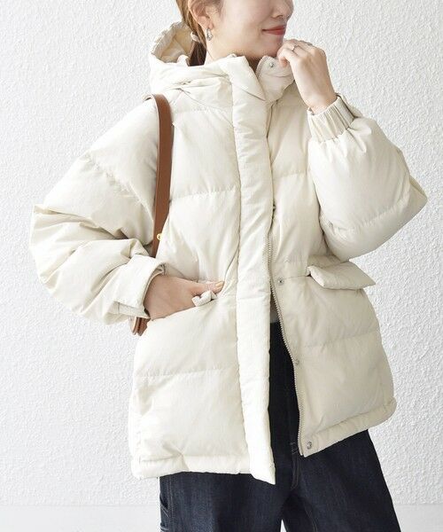 SHIPS / シップス ダウンジャケット・ベスト | 《一部追加予約》【WEB限定】SHIPS any: フーディ ショート ダウン ジャケット 2 | 詳細8