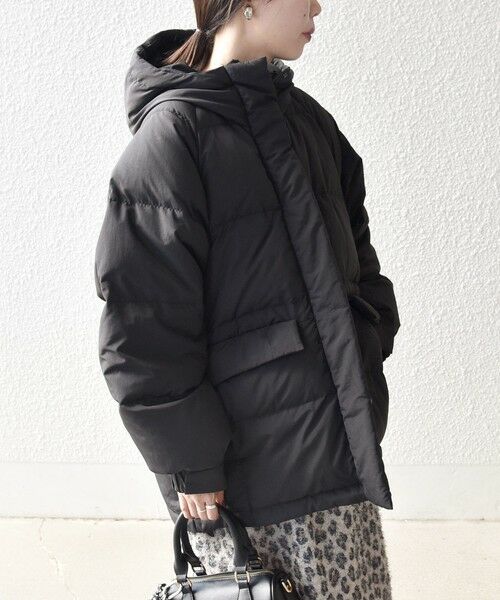 SHIPS / シップス ダウンジャケット・ベスト | 《一部追加予約》【WEB限定】SHIPS any: フーディ ショート ダウン ジャケット 2 | 詳細14