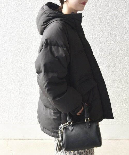 SHIPS / シップス ダウンジャケット・ベスト | 《一部追加予約》【WEB限定】SHIPS any: フーディ ショート ダウン ジャケット 2 | 詳細15