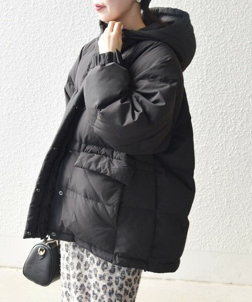 SHIPS / シップス ダウンジャケット・ベスト | 《一部追加予約》【WEB限定】SHIPS any: フーディ ショート ダウン ジャケット 2 | 詳細17