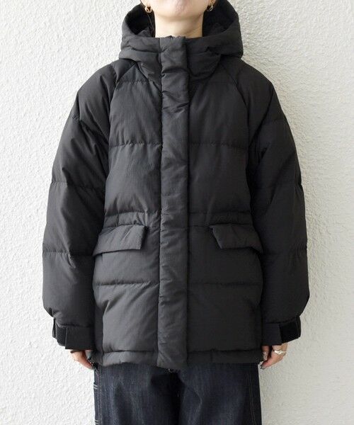 SHIPS / シップス ダウンジャケット・ベスト | 《一部追加予約》【WEB限定】SHIPS any: フーディ ショート ダウン ジャケット 2 | 詳細21