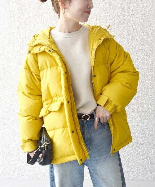 SHIPS / シップス ダウンジャケット・ベスト | 《一部追加予約》【WEB限定】SHIPS any: フーディ ショート ダウン ジャケット 2 | 詳細27