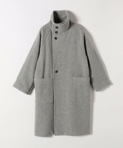 SHIPS / シップス その他アウター | SHIPS any: PURE WOOL スタンド ＆ ビッグカラー コート | 詳細19