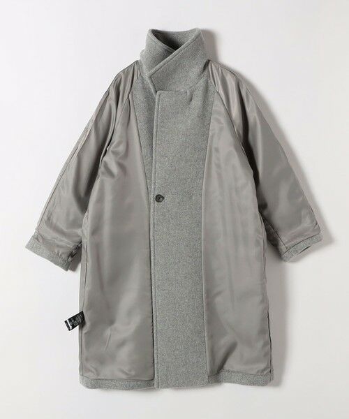 SHIPS / シップス その他アウター | SHIPS any: PURE WOOL スタンド ＆ ビッグカラー コート | 詳細21