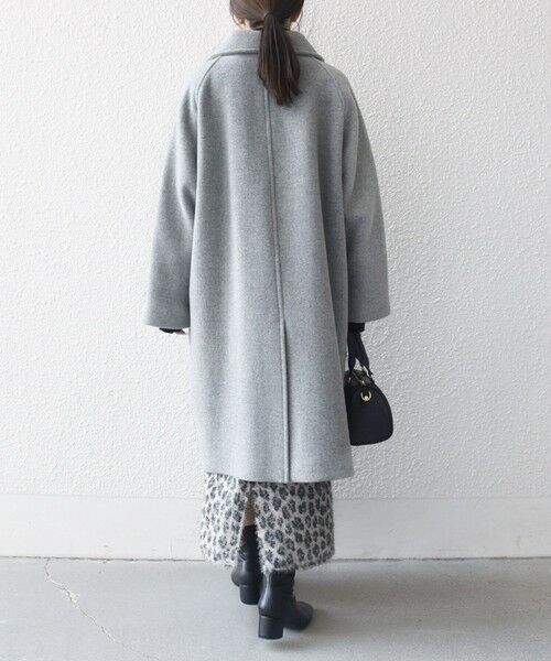 SHIPS / シップス その他アウター | SHIPS any: PURE WOOL スタンド ＆ ビッグカラー コート | 詳細5