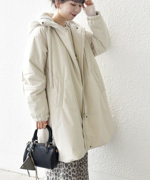 SHIPS / シップス その他アウター | SHIPS any:〈多機能〉中綿 2WAY フーディー テントライン コート | 詳細11