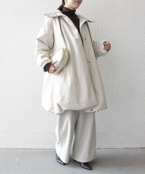 SHIPS / シップス その他アウター | SHIPS any:〈多機能〉中綿 2WAY フーディー テントライン コート | 詳細2