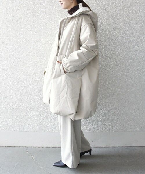 SHIPS / シップス その他アウター | SHIPS any:〈多機能〉中綿 2WAY フーディー テントライン コート | 詳細5