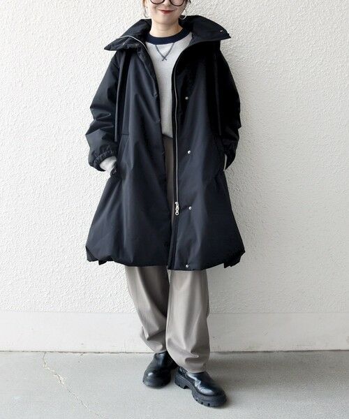 SHIPS / シップス その他アウター | SHIPS any:〈多機能〉中綿 2WAY フーディー テントライン コート | 詳細26
