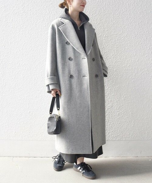 SHIPS / シップス その他アウター | 【WEB限定】SHIPS any: PURE WOOL ロング テーラード コート | 詳細10