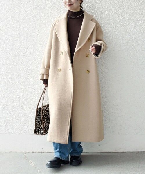 SHIPS / シップス その他アウター | 【WEB限定】SHIPS any: PURE WOOL ロング テーラード コート | 詳細23