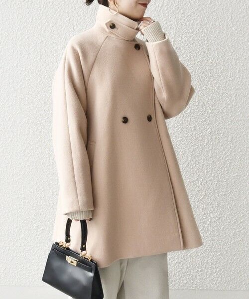 SHIPS / シップス その他アウター | 【WEB限定】SHIPS any: PURE WOOL スタンド & テーラード ハーフ コート | 詳細28