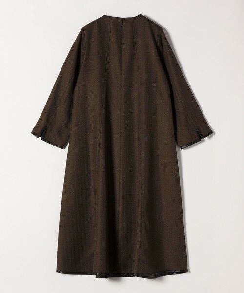 SHIPS / シップス ロング・マキシ丈ワンピース | SHIPS any: ヘリンボーン パイピング フレア ワンピース | 詳細24