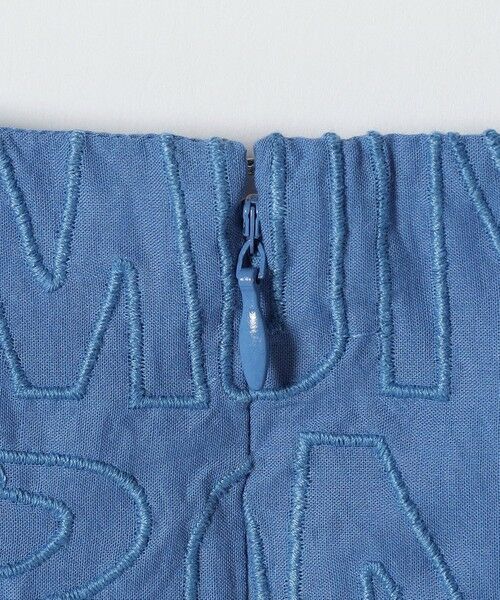 SHIPS / シップス ロング・マキシ丈ワンピース | bon_meur:〈洗濯機可能〉ロゴ エンブロイダリー ティアード キャミ ワンピース | 詳細23