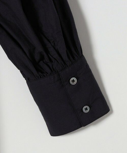 SHIPS / シップス ロング・マキシ丈ワンピース | bon_meur:〈洗濯機可能〉レース ビッグカラー ギャザー パフ シャツワンピース | 詳細19