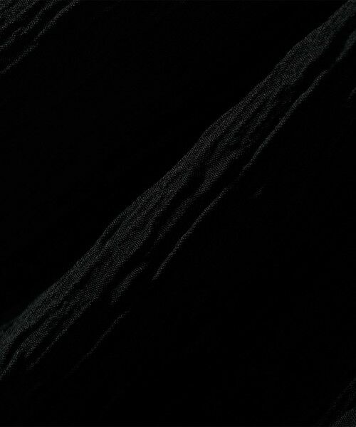 SHIPS / シップス ロング・マキシ丈ワンピース | 《予約》SHIPS any:〈手洗い可能〉ジャカード ウエスト タック ノーカラー ワンピース［NAVY BLUE］ | 詳細15