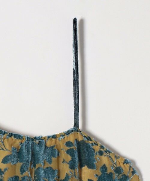 SHIPS / シップス ロング・マキシ丈ワンピース | SHIPS any:〈手洗い可能〉フラワー オパール ロング キャミワンピース | 詳細19