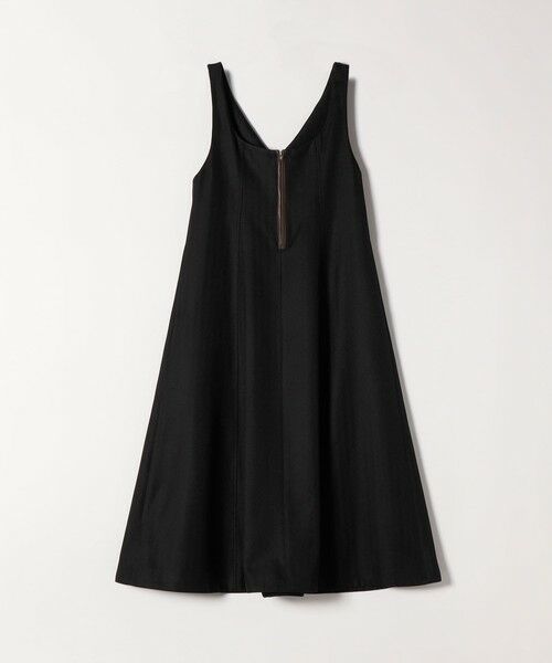 SHIPS / シップス ロング・マキシ丈ワンピース | SHIPS any: ヘリンボーン パイピング フレア ジャンパースカート | 詳細6