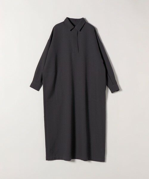 SHIPS / シップス ロング・マキシ丈ワンピース | SHIPS any:〈洗濯機可能〉サージ スキッパー シャツ ワンピース | 詳細6