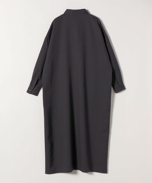 SHIPS / シップス ロング・マキシ丈ワンピース | SHIPS any:〈洗濯機可能〉サージ スキッパー シャツ ワンピース | 詳細10