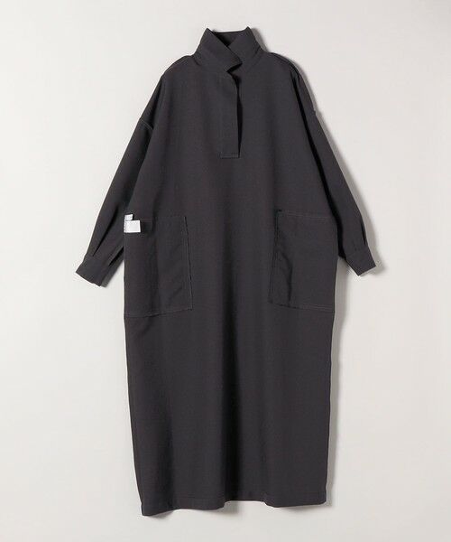 SHIPS / シップス ロング・マキシ丈ワンピース | SHIPS any:〈洗濯機可能〉サージ スキッパー シャツ ワンピース | 詳細12