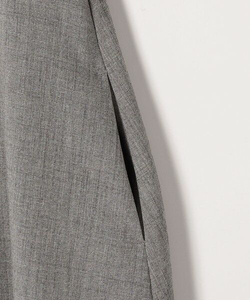 SHIPS / シップス ロング・マキシ丈ワンピース | SHIPS any: ウーステッド パイピング ボタン ロングスリーブ フレア ワンピース | 詳細15