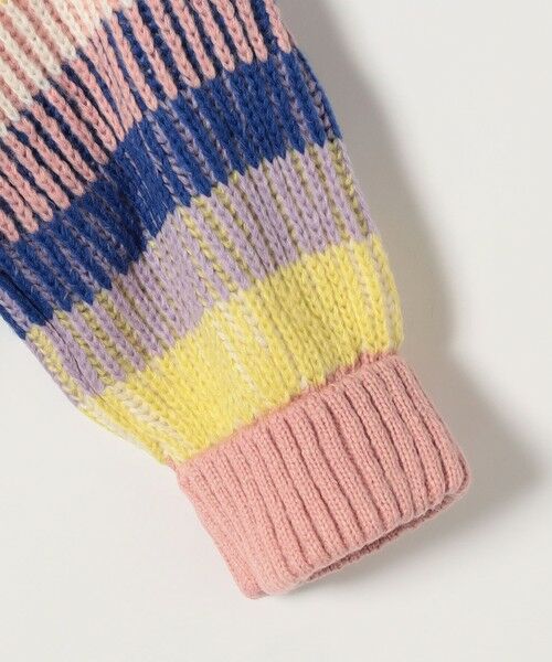 SHIPS / シップス ニット・セーター | CARA＆THE SKY:〈洗濯機可能〉マルチボーダー タートルネック ニット プルオーバー | 詳細3