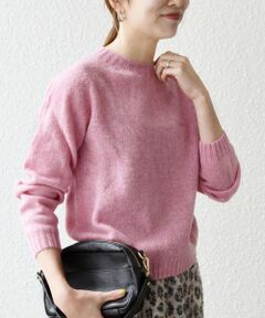 SHIPS / シップス ニット・セーター | 【SHIPS any別注】Harley of Scotland:〈手洗い可能〉シェットランド クルーネック ニット 25AW