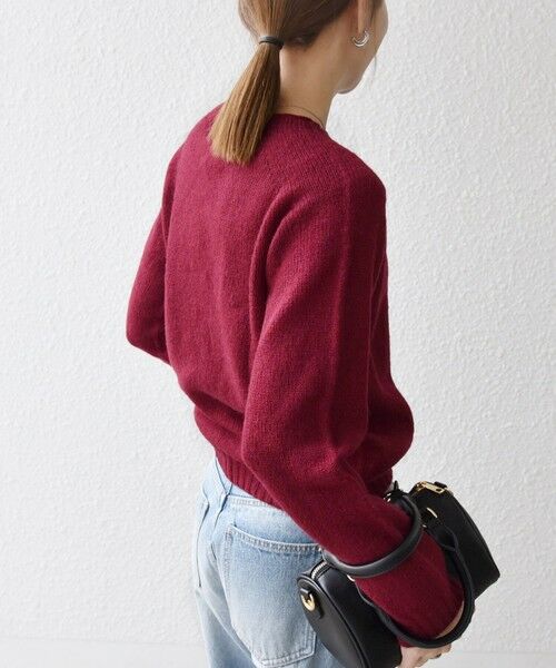 SHIPS / シップス ニット・セーター | 【SHIPS any別注】Harley of Scotland:〈手洗い可能〉シェットランド クルーネック ニット 25AW | 詳細17