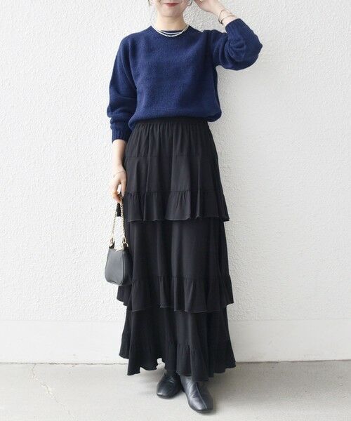 SHIPS / シップス ニット・セーター | 【SHIPS any別注】Harley of Scotland:〈手洗い可能〉シェットランド クルーネック ニット 25AW | 詳細20