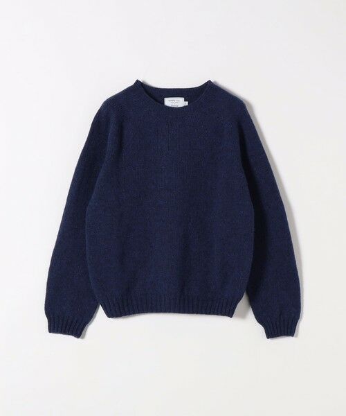 SHIPS / シップス ニット・セーター | 【SHIPS any別注】Harley of Scotland:〈手洗い可能〉シェットランド クルーネック ニット 25AW | 詳細25