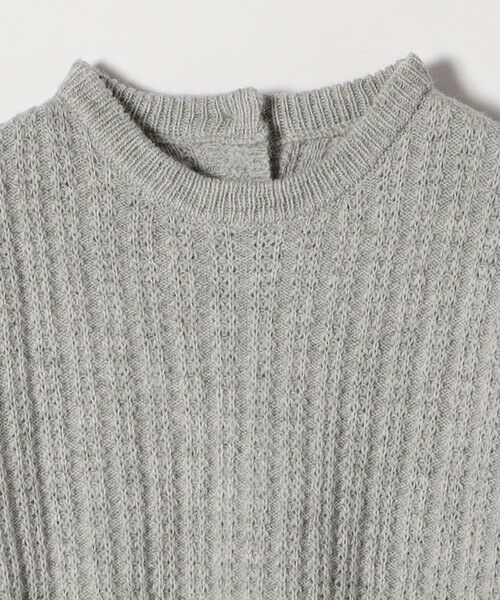 SHIPS / シップス ニット・セーター | 《一部追加予約》SHIPS any: リブ タック編み クルーネック ボタン ニット プルオーバー | 詳細18