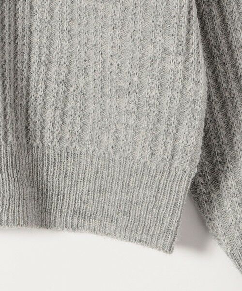 SHIPS / シップス ニット・セーター | 《一部追加予約》SHIPS any: リブ タック編み クルーネック ボタン ニット プルオーバー | 詳細19