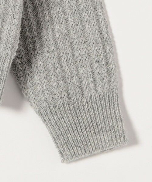 SHIPS / シップス ニット・セーター | 《一部追加予約》SHIPS any: リブ タック編み クルーネック ボタン ニット プルオーバー | 詳細20