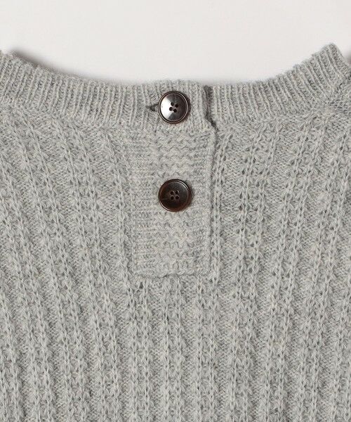 SHIPS / シップス ニット・セーター | 《一部追加予約》SHIPS any: リブ タック編み クルーネック ボタン ニット プルオーバー | 詳細22
