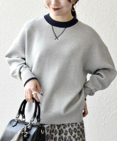 SHIPS / シップス ニット・セーター | SHIPS any:〈手洗い可能〉ダブルフェイス Vガゼット ニット プルオーバー