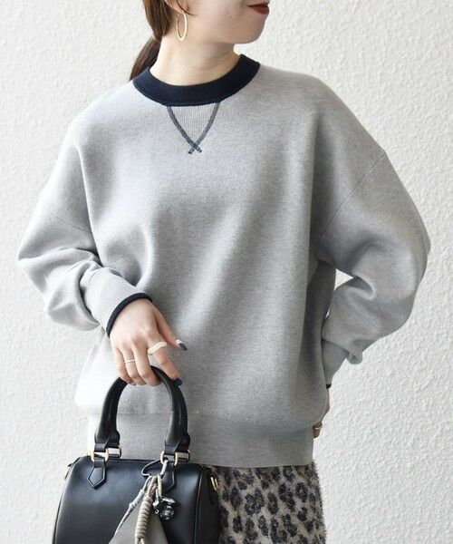 SHIPS / シップス ニット・セーター | SHIPS any:〈手洗い可能〉ダブルフェイス Vガゼット ニット プルオーバー | 詳細20