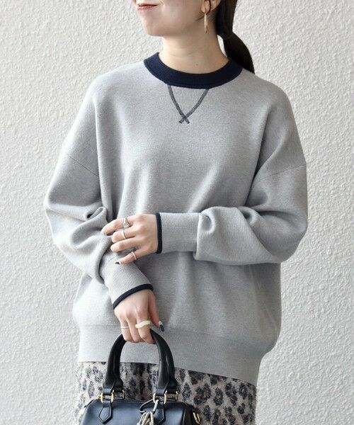 SHIPS / シップス ニット・セーター | SHIPS any:〈手洗い可能〉ダブルフェイス Vガゼット ニット プルオーバー | 詳細22