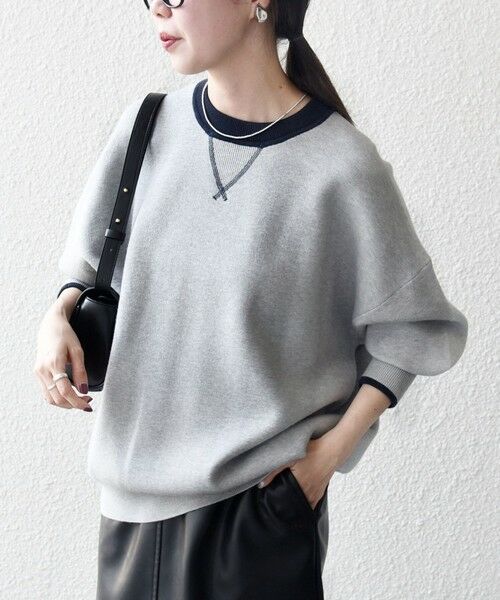 SHIPS / シップス ニット・セーター | SHIPS any:〈手洗い可能〉ダブルフェイス Vガゼット ニット プルオーバー | 詳細27