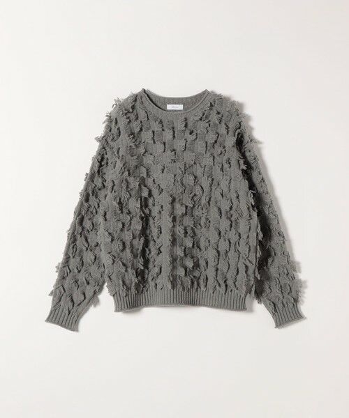 SHIPS / シップス ニット・セーター | SHIPS any:〈手洗い可能〉フリンジ デザイン ニット プルオーバー | 詳細19