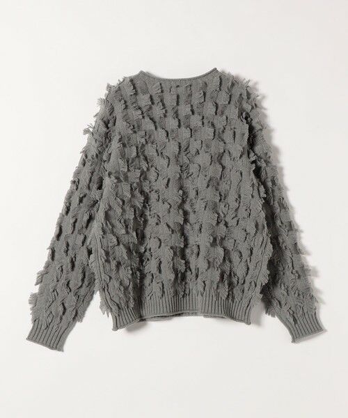 SHIPS / シップス ニット・セーター | SHIPS any:〈手洗い可能〉フリンジ デザイン ニット プルオーバー | 詳細23