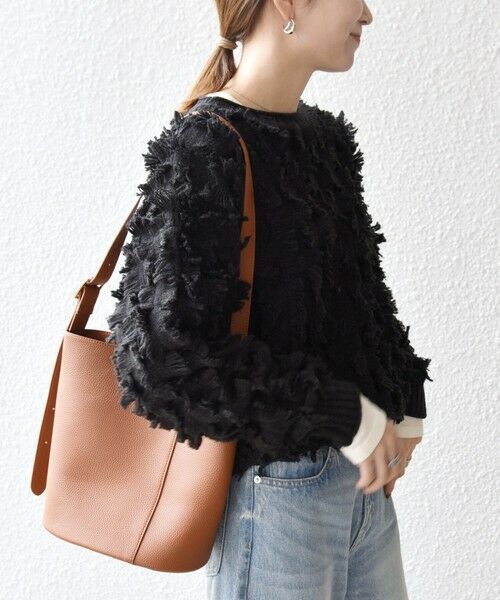 SHIPS / シップス ニット・セーター | SHIPS any:〈手洗い可能〉フリンジ デザイン ニット プルオーバー | 詳細29